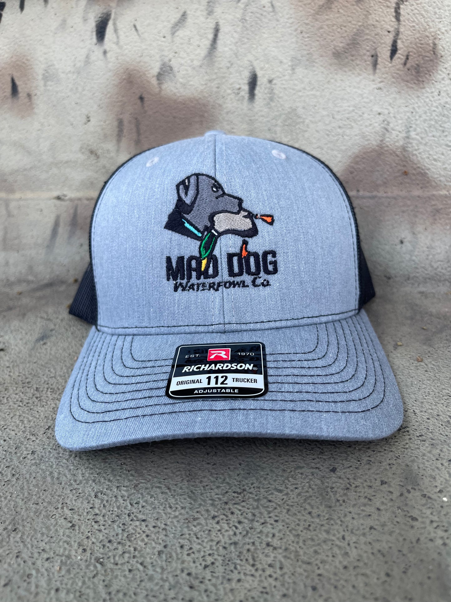 112 Heather Grey/ Black